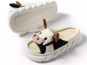 Pantufla impermeable- cinamoro II- VACA