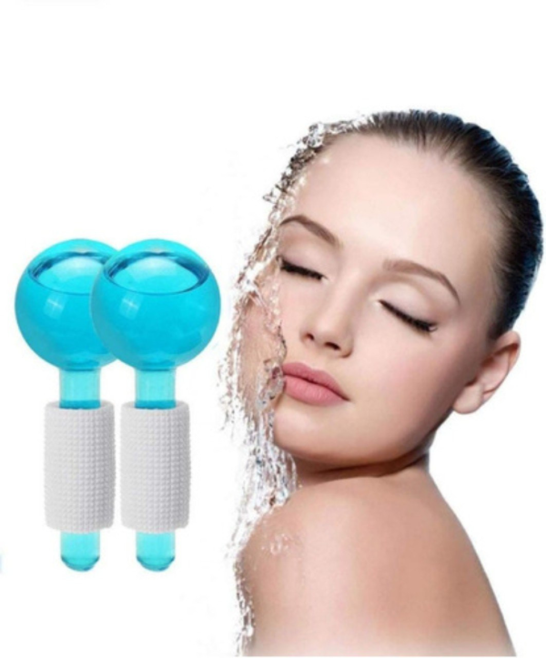 Globos De Hielo Facial: 2 Rodillos