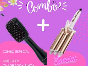 COMBO ONE STEP CUADRAO + PINZA SIRENA