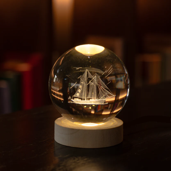 lampara esfera cristal 3D - Image 18
