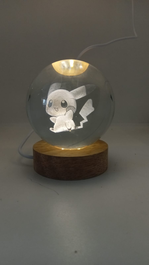lampara esfera cristal 3D - Image 14