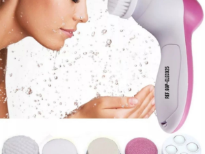 CEPILLO FACIAL 5 EN 1+Protector de pesta